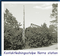 Kontaktledning Norra station